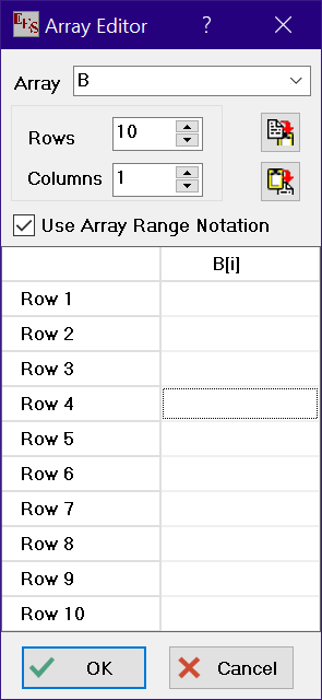 Array Editor